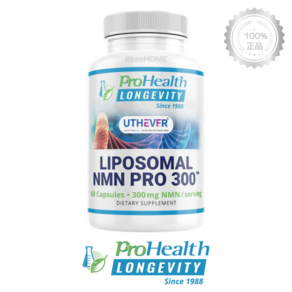 프로헬스 롱제비티 리포솜 NMN 300mg 60캡슐 효능 엔엠엔 Liposomal, 1개, 60정