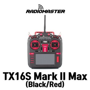 [RadiomasteRC] TX16S MK2 Max 조종기(4IN1), 카본블랙, 모드2, 1개