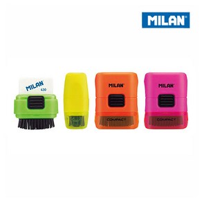 MILAN 밀란 컴팩트 브러쉬 지우개, 1개, 오렌지