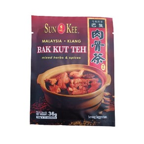 Sun Kee Bak Kut Teh Malaysia Klang Mixed Hebs and Sun Kee Bak Kut Teh Malaysia Klang 혼합 허브 및 향신료 36, 1개, 36g