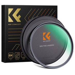 K&F CONCEPT Nano-X 강화 유리 양면 코팅 MCUV 필터