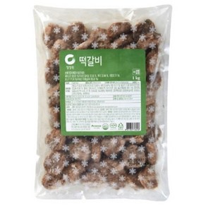 청정원 떡갈비 1kg, 1개