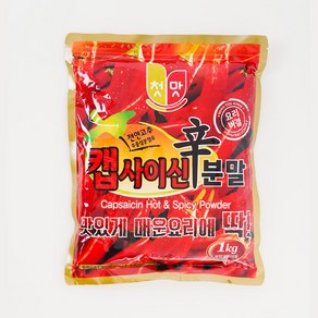 첫맛 캡사이신분말 1kg, 1개