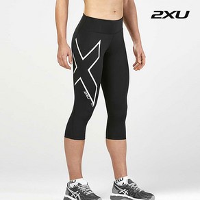 [2XU] 여성 아이스X 미드라이즈 컴프레션 레깅스 (7부)_XUMI261MWT