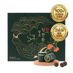 이림 발효 침향환 침향 30% 고함량 선물 세트 + 쇼핑백, 1개, 112.5g