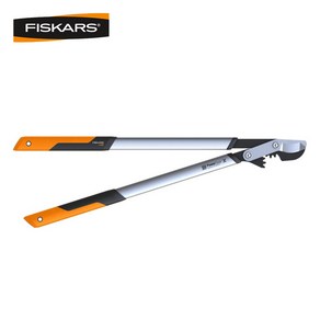 FISKARS 피스카스 LX98 굵은 전정 가지 가위 스틸 대형 파워 기어 1020188 가지치기 뿌리 스텐 조경 원예, 1개