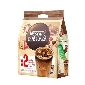 베트남 NESCAFE cafe SUA DA 네스카페 쓰어다 연유커피 600g, 24g, 25개입, 1개