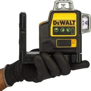 Dewalt DW089LG 레이저 레벨 계량기 3 면 x 360 도 수직선 수평 녹색광 야외 12V 리튬 배터리