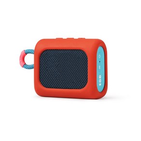 먼지 방지 실리콘 케이스 보호 커버 쉘 -JBL GO 3 GO3 Bluetooth 호환 스피커 용 방지 스피커 케이스, 빨간색