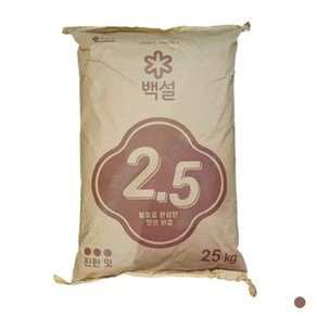 핵산 2.5 백설 25kg 업소용 대용량 조미료 미원, 1개