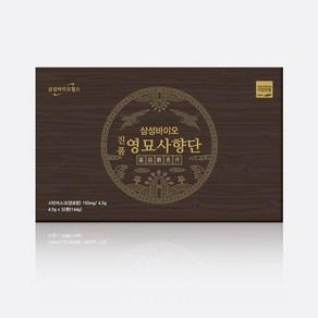 영묘사향150mg [타사보다 함량 높음] 침향 사향 당귀 녹용 벌꿀 진품영묘사향단 4.5g x 32환 삼성바이오헬스, 32개