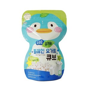 오가닉스토리 푸름맘 유기농 큐브 10+1, 유기농 플레인 요거트 큐브