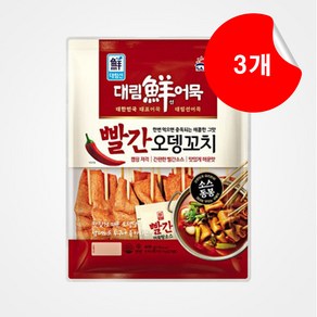 [사조대림] 빨간 오뎅 꼬치 409g 3개