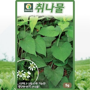 다농 취나물 씨앗 5g 취나물씨 산채 나물 종자, 1개