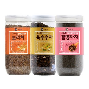 구수한 3종 (보리차400g+옥수수차310g+결명자차500g), 1개