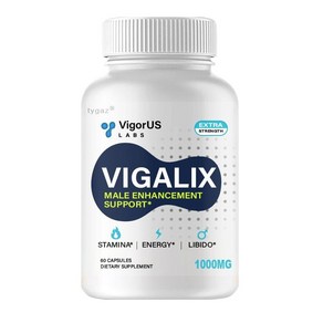 HUMAKEllc Vigalix 비갈릭스 1000mg 비거러스 랩스 남성 기능 크기 확대 60정