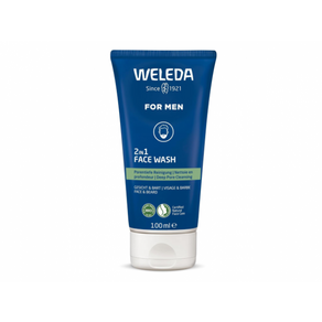 WELEDA Bio FOR MEN 벨레다남성용 2in1 클렌저페이셜&비어드100ml, 1개, 100ml