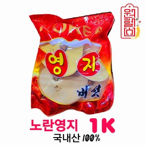 원헬스 국내산 영지버섯 1K/8개입 국산100% 노란영지, 1개