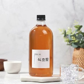 천연 자연 발효 사과식초 수제100%, 1개, 500ml