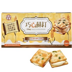 대용량 대만 누가 샌드위치 크래커 580g, 1개