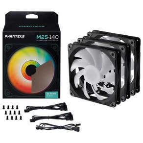 Phanteks PH-F140M25 DRGB BK PWM PACK, 1개