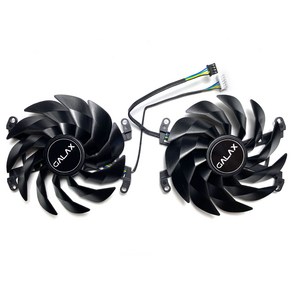 GALAX GeFoce 그래픽 카드 호환 선풍기 GFY10015H12SPA RTX3060ti 3070 GDDR6X PLUS OC, 03 a pai of fans