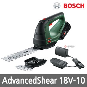 보쉬 AdvancedShea18V-10 충전 전정가위 18V 2.0Ah 전용날*2개 포함, 2개