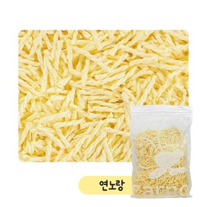 카르노 꽈배기 종이 베딩 (연노랑), 1개, 400g