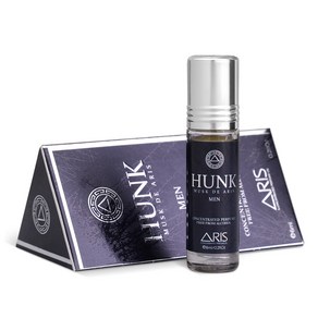 아리스 HUNK 헝크 맨 퍼퓸 오일 /남자 향수, 1개, 6ml