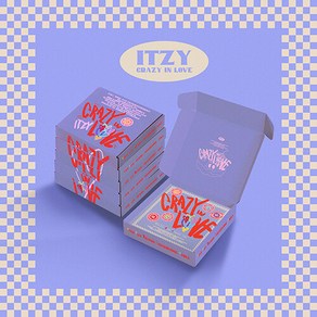 있지 - 정규 1집 CRAZY IN LOVE [버전 6종 중 랜덤발송] 포토북(1종)+포토카드(2종)+폴라로이드(2종)+스티커팩(1종)+리릭페이퍼(1종)