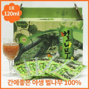 찐노마진몰 국산 벌나무 즙 진액 100% 간에좋은 자연산 벌나무즙 원액, 1개, 120ml