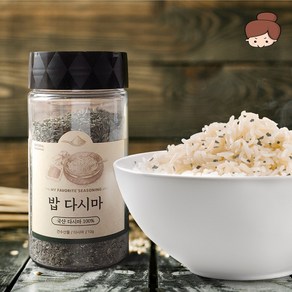 건어물녀 밥맛이 달라지는 밥지을때 넣는 밥다시마 210g 1통 3통 5통, 5개