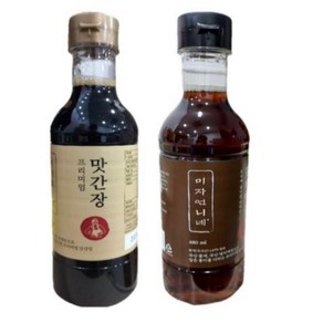 미자언니네 꽃게 액젓 480ml + 프리미엄 맛간장 480ml, 1개