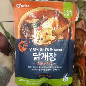 오프라이스 양평해장국 닭개장 500g, 1개