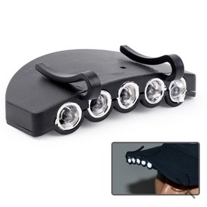 별추샤인 5구 LED 캡라이트 헤드램프 감성캠핑, 1개