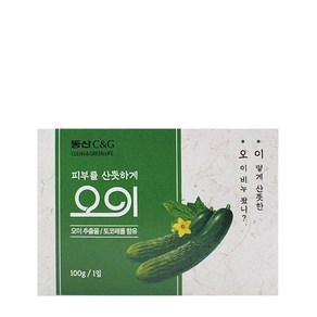 동산씨앤지 오이 비누, 100g, 36개