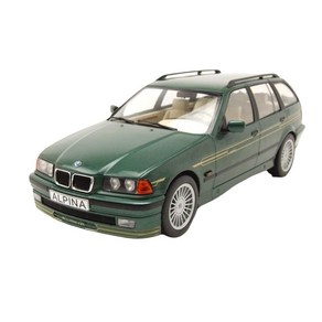 MCG 1:18 BMW 알피나 E36 B3 3.2 투어링 1995 그린 자동차 모형 다이캐스트, 1개