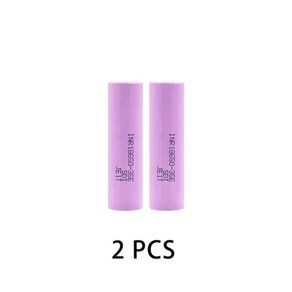 리튬이온 배터리 충전용 18650 3500mAh 10A 교체용 재충전 배터리교체, [01] 2PCS, 2개