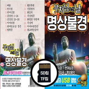 SD(TF)칩 부처님 오신날 명상불경 금강경 천수경