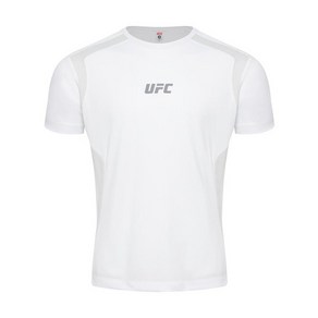 UFC SPORT 블레이즈+ 머슬핏 반팔 티셔츠 화이트U4SSV2107WH 874392