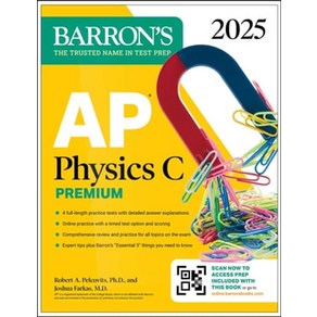 AP Physics C Pemium:4 Pactice Tests + Compehensive Review + Online Pactice (2025), Pelcovits, Robet A., Fakas.., Baons Educational Sevices