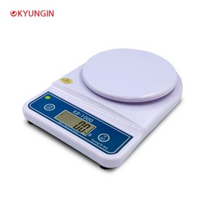 경인 전자저울 KB-1000 1kg (0.5g) 주방저울, KB-1000 1kg (한눈의값 0.5g)