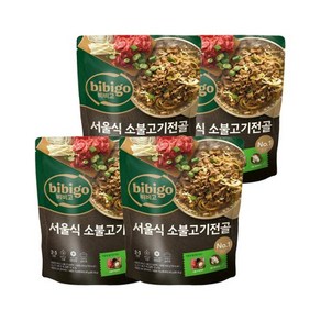 와이지유통 비비고 서울식 소불고기전골 505g x4개, 4개