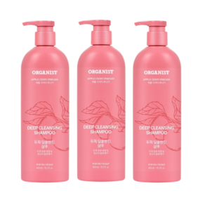 ES 오가니스트 애플비니거 샴푸 450ml 574115, 3개