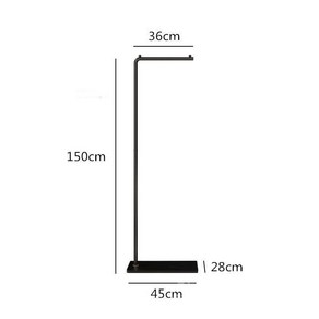 앵무새 케이지 걸이대 횟대 새장걸이 스탠드 거치대, 사각 150cm, 블랙, 1개