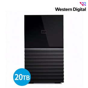 WD My Book Duo Gen2 스탠딩 데스크탑 외장하드 20TB, 단품