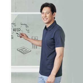 지벤 하계 작업복 반팔티셔츠 [ ZB-T2136 ] 특수 도전사원단/ 정전기방지 제전티셔츠, 1개