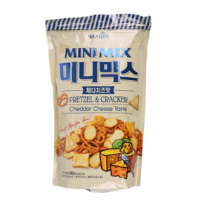 삼진 미니믹스 스낵 체다치즈맛, 800g, 4개