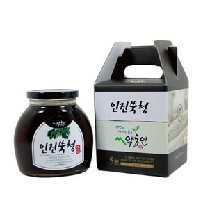 약초인 국내산 100 인진쑥청 650g, 1개