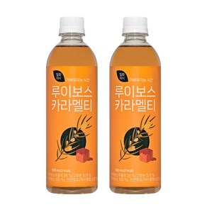 일화차시 루이보스카라멜티 (소비기한 : ~ 25년08월 21일 까지), 20개, 500ml